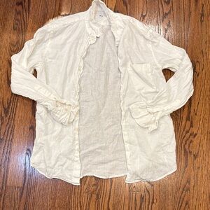 Uniqlo Linen Button Up